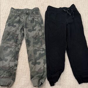Kids' Camo and Black Jogger Pants - Pack